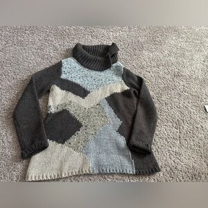 Preloved Patterned Sweater